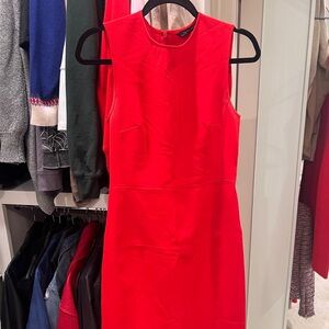 Zara red dress